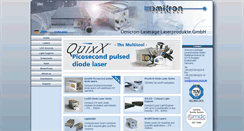 Desktop Screenshot of laserage.de